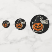 Funny & Scary Halloween Sticker Confetti (Voorkanten)
