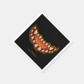 Funny Scary Jack o'lantern Thunder_Cove Servet (Hoek)