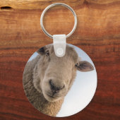 Funny schaap selfie sleutelhanger (Voorkant)