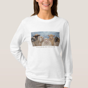 Funny schaap t-shirt