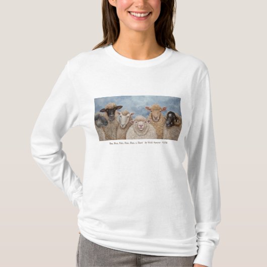 Funny schaap t-shirt (Voorkant)