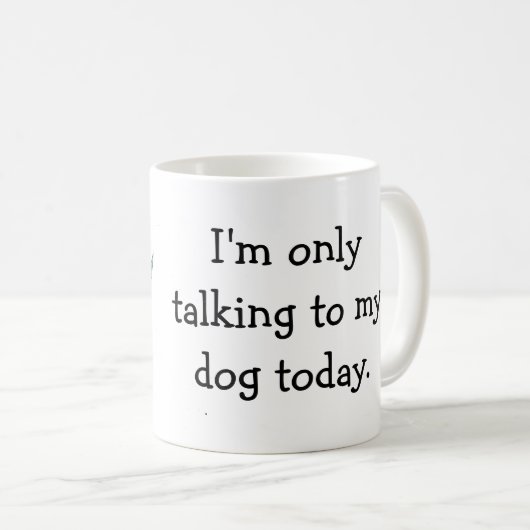 Funny Schnauzer Mug (Devant droit)