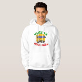 Funny School Bus Driver Dit is hoe ik moet rollen Hoodie (Voorkant volledig)