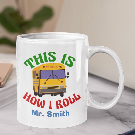 Funny School Bus Driver Dit is hoe ik Mok kan roll