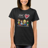 Funny School Kinder T-Shirt voor leraar (Voorkant)