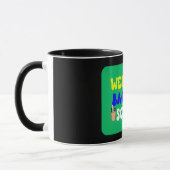 Funny School Mug - Mask to School 2025 (Gauche)