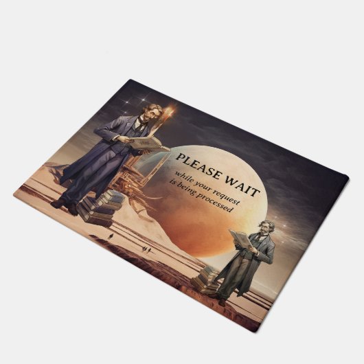 Funny Sci Fi Fantasy Deurmat (Schuin)