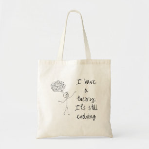 Funny Science Canvas tas - Een slim geschenk voor