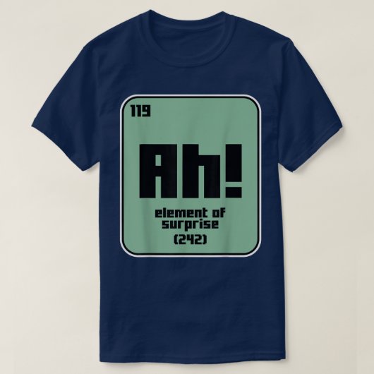 Funny Science Chemistry Motivation Nerd Element Ge T-shirt (Design voorkant)