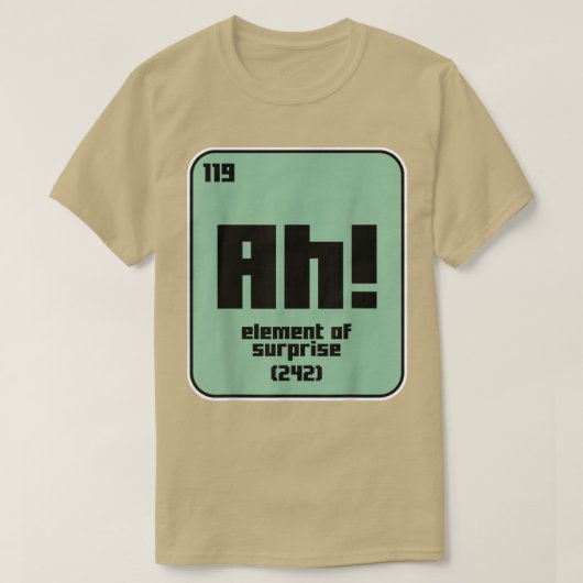 Funny Science Chemistry Motivation Nerd Element Ge T-shirt (Design voorkant)