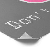 Funny Science chemistry reageert niet te veel. Poster (Hoek)