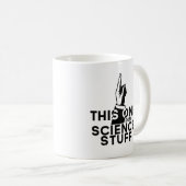 Funny Science Coffee Mok -  Retro (Voorkant rechts)