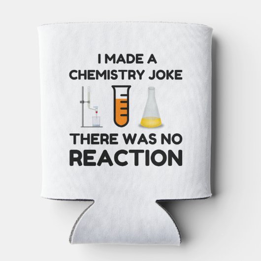 Funny Science lover-scheikundegrap Blikjeskoeler (Achterkant)