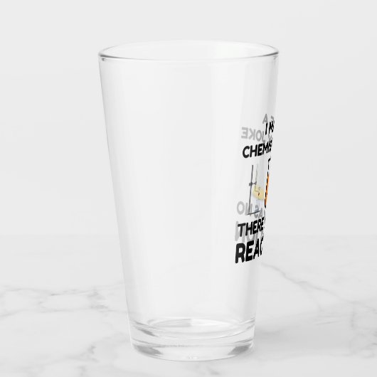 Funny Science lover-scheikundegrap Glas (Rechts)