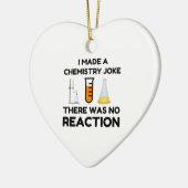 Funny Science lover-scheikundegrap Keramisch Ornament (Links)