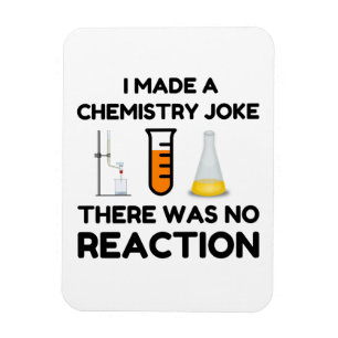 Funny Science lover-scheikundegrap Magneet