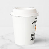 Funny Science lover-scheikundegrap Papieren Bekers (Rechts)