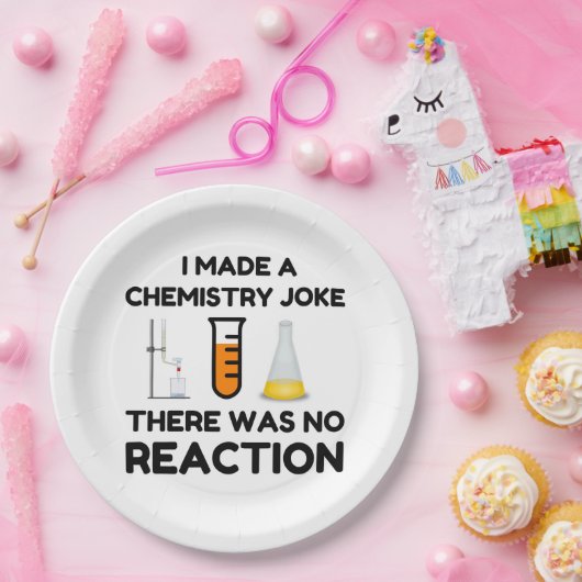 Funny Science lover-scheikundegrap Papieren Bordje (Feest)