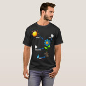 Funny science photosynthese voor kinderen mannen v t-shirt (Voorkant volledig)
