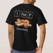 Funny Science Sloth T-shirt (Achterkant)