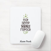 Funny Science-studentenschool, gepersonaliseerd ca Muismat (Met muis)