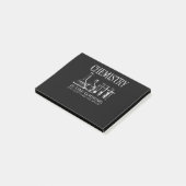 Funny Science Students Chemistry Is Like Cooking Post-it® Notes (Schuin)