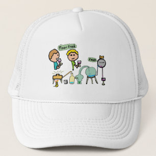 Funny Science Trucker Pet