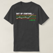 Funny Scientist Chemistry Lover Lab ech QC Chart T-shirt (Design voorkant)