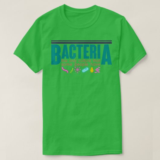 Funny Scientist Gift Biologist Science Microbiolog T-shirt (Design voorkant)