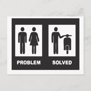 Funny Scooter Briefkaart