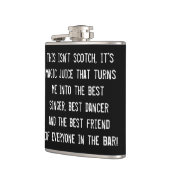 Funny Scotch Drinkers Slogan Heupfles (Links)