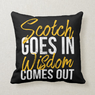 Funny Scottish Whiskey Scotch Drinker Desig Kussen