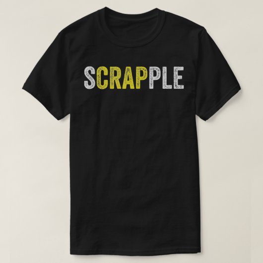 Funny Scrapple T-shirt (Design voorkant)