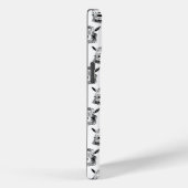 Funny Screaming Goat Drawing Quirky Animal Art Cas Case-Mate iPhone Case (Achterkant / Rechts)