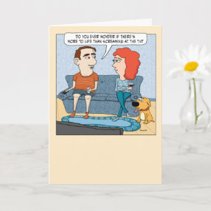 Funny Screaming op de tv-dag Kaart