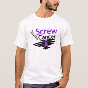 Funny Screw Pancreatic Cancer T-shirt