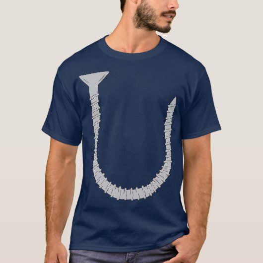 Funny Screw U House Drilling T-shirt (Voorkant)