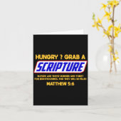 Funny Scripture , Bible Verse, Famous Scriptures,  Kaart (Gele Bloem)