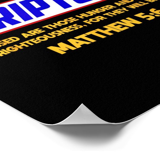 Funny Scripture , Bible Verse, Famous Scriptures,  Poster (Hoek)