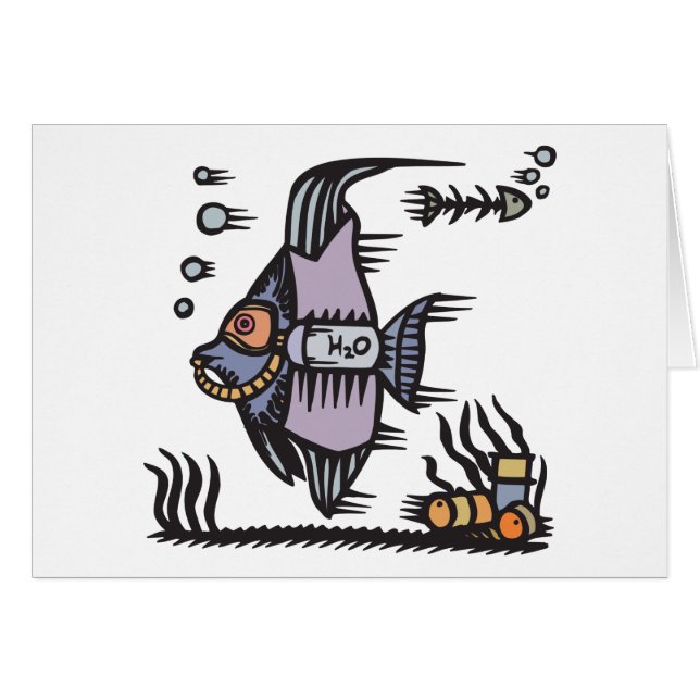 Funny SCUBA (Voorkant Horizontaal)