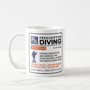 Funny Scuba Diving Mok Prescription Design