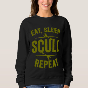 Funny Scull Rowing Gift for Boat Kayak Crew Lover Trui