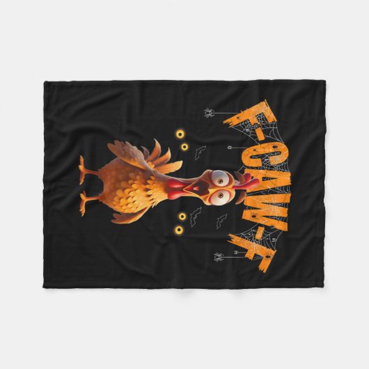 Funny Sder Web Chicken F-caw-f  Fleece Deken (Voorkant (Horizontaal))
