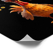 Funny Sder Web Chicken F-caw-f Poster (Hoek)