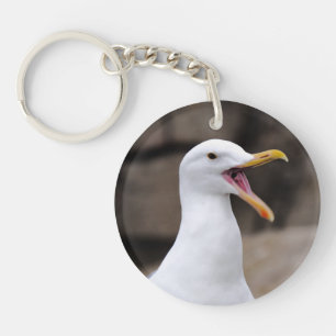 FUNNY Seagull Sleutelhanger
