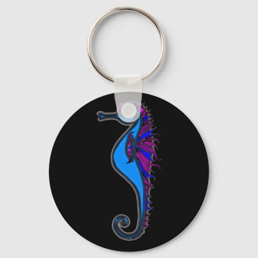 Funny seahorse sleutelhanger (Voorkant)