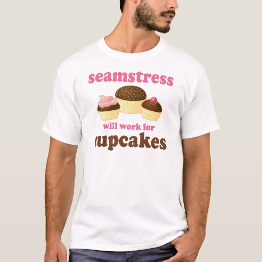 Funny Seamstress T-shirt (Voorkant)