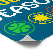 Funny Season Ukulele Poster (Hoek)