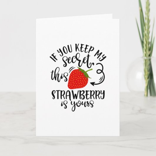 Funny Secret Santa Design Idee Kaart (Voorkant)