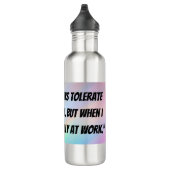 Funny Secret Santa Gift - Watter Bottle Waterfles (Rechts)